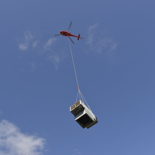 Ersatz Heizlüfter – Demontage des alten Lüftungsgeräts Ersatz Heizlüfter – Demontage des alten Lüftungsgeräts